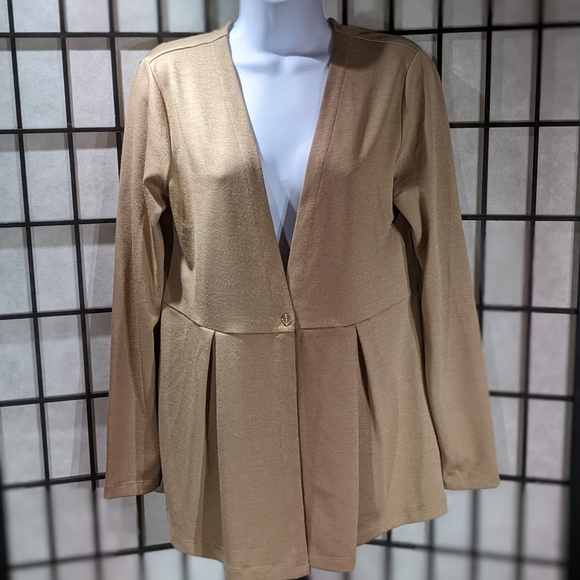 Denim & Co. One button Cardigan. Extra Small - Picture 1 of 5